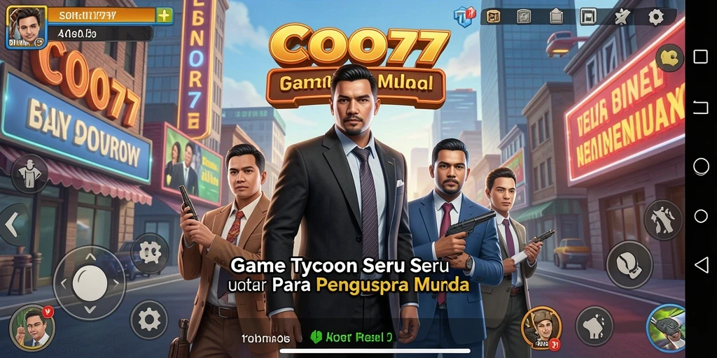 Tampilan gameplay COO77 yang menarik dan penuh warna.