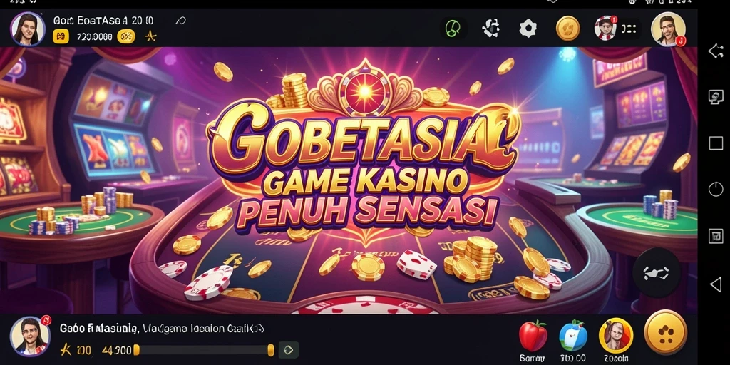 Screenshot menampilkan gameplay mendebarkan dari GOBETASIA.