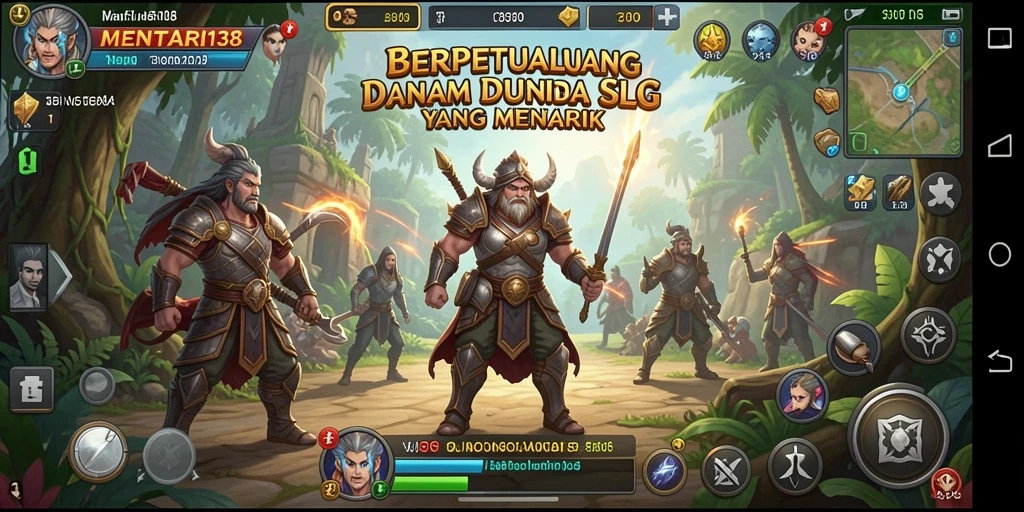 Screenshot utama MENTARI138 menampilkan gameplay seru dalam membangun dan mengelola kota.